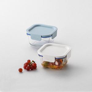 락앤락 더 클리어 정사각 300ml / 오븐글라스 내열 유리밀폐용기 유리반찬통