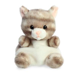 내 손안에 미니펫 동물인형_실버고양이-귀여운 동물 봉제인형 장식소품 돌앤돌스