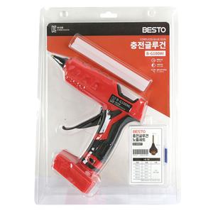 무선 충전 글루건 B-100MI 노즐세트 밀워키배터리호환