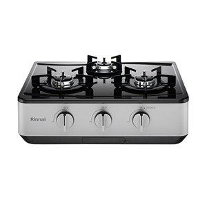 [린나이](강남점)[신세계 강남점]린나이 AA 가스레인지 3구 자동점화_매트그레이 RTR-W3200