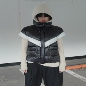 [에이리프][사은품 핸드워머 쿠션 증정] 엘리온 구스 베스트_BLACK