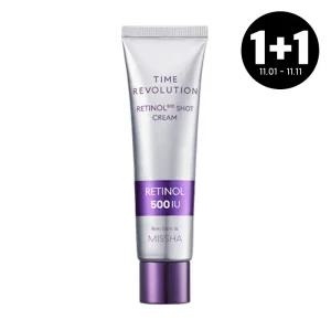 [1+1][미샤] 타임레볼루션 레티놀 500샷 크림 60ml
