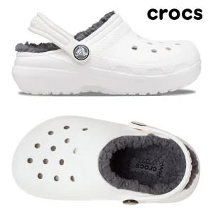 갤러리아 [크록스] 키즈/성인 클래식 라인드 클로그 털실내화 K 207010-10M