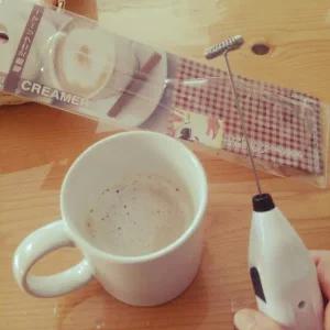 일본 에코/전동 미니거품기/전동거품기/크리머