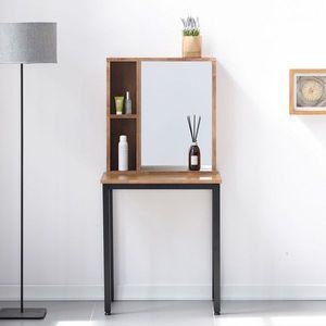 [NS홈쇼핑]아이앤 데오스 원목 수납거울 600 화장대 AP[34081535]