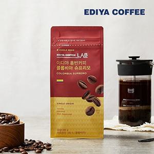 [이디야커피]이디야 홀빈커피 콜롬비아 슈프리모 200g