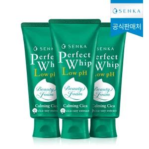 센카 퍼펙트 휩 로우 pH 카밍 시카 100g 3개 