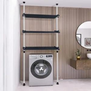 가화 폭조절 3단 수납선반행거(LB2030)