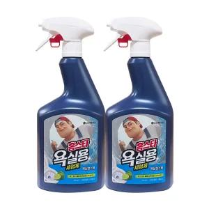 엘지생활건강 홈스타 맥스프레쉬 욕실용 세정제 900ml 2개 / 욕실 변기 물때 찌든때 곰팡이 청소세제