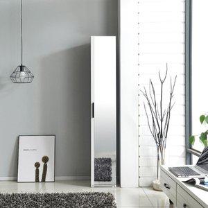 [인터데코]거울형 행거 수납장 틈새장 (광폭) 300 P0000BTK