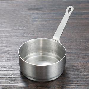 스텐계량컵100ml/용량컵 손잡이 핸들 계량 용량컵 베이킹 바리스타 대용량