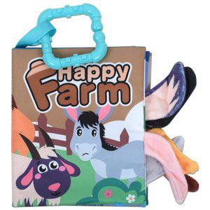 [기타]R 오즈토이 유아용 코르토 컬러 헝겊 꼬리 촉감책, 농장 66529a-4 초점책 신생아 완구