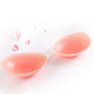 가벼운 볼륨업 실리콘 누드브라 3D 입체 실리콘 스킨 브라자