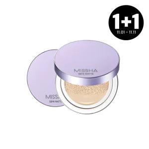 [1+1][미샤] 레이어링 핏 쿠션 세미매트 (4종 택1)