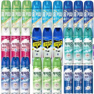 해피홈/홈키파/에프킬라/에어졸500ml x 3개 모음전