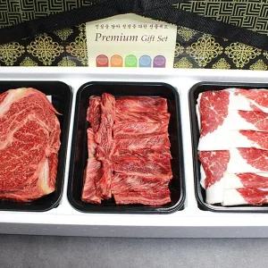 갤러리아 [한성가횡성한우]정품 횡성한우 투뿔등급 명작세트 6호 600g