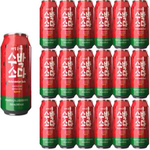 보람바이오 수박소다 350ml, 24캔