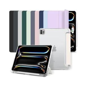 아이패드 에어7(M3)/에어6(M2) 11, 에어5/에어4 10.9 클리어 애플펜슬 수납 케이스