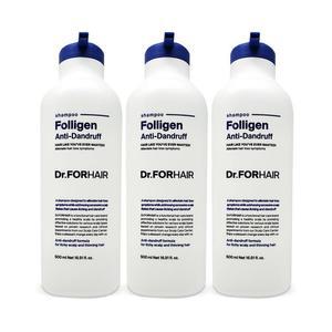 닥터포헤어 폴리젠 비듬 개선 샴푸 아로마향 500ml 3개 Ss