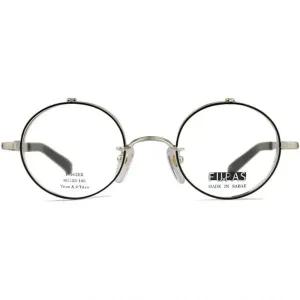 후파스 F-163EX 플립업 듀플렉스 라운드 일본산 사바에 안경테