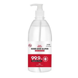 25년형 미라클 오리진 겔 손소독제 500ml NEW EDITION 99.9%살균소독 에탄올70% 식약처 의약외품