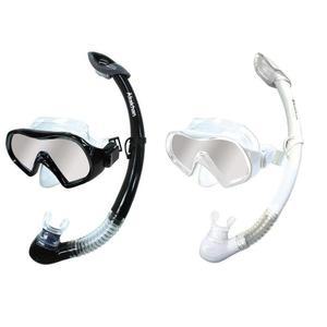 [XBF975M6]아라칸 스노클세트 시니어 미러 스노쿨링 물