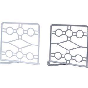 [RGONR570]선반 나눔 파티션 그레이 선반 무타공 걸이형