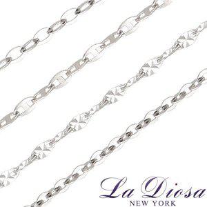 [라디오사]14K 화이트골드 목걸이 3푼 체인 G14B-7958NMS-3WS