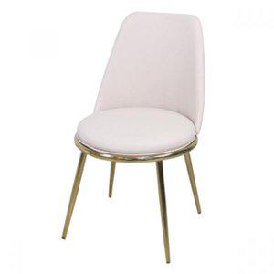 [제이큐]바닐라 체어 골드