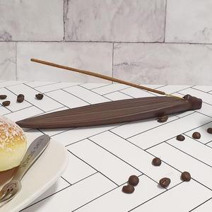 [RG5N84PQ]인센스 스틱 홀더 대나무잎 인센스받침 향꽂이