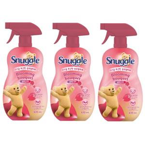 스너글 섬유탈취제 블루밍부케 본품 470ml x 3개