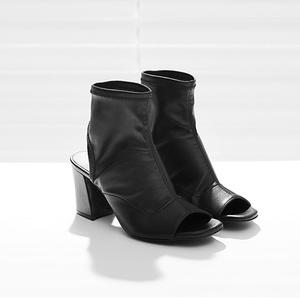 [지젤슈즈][천연가죽] 백오픈 삭스슈즈[4500]