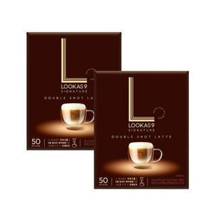 남양유업 루카스나인 더블샷 라떼 50T x 2개 100T