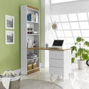 [제이큐]보비쥬S 에스터 착불 h형 서랍통 책상 책장 세트 1200