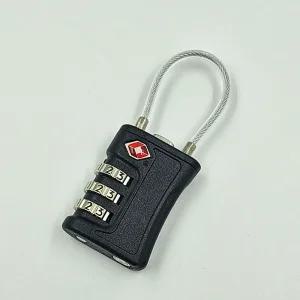 엘스에이 도난방지 캐리어 잠금장치 TSA 와이어 자물쇠 캐리어 열쇠고리