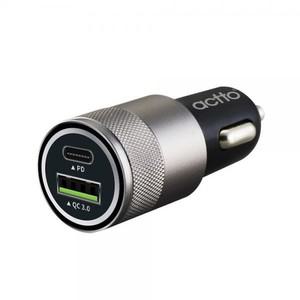 엑토 듀얼 27W PD QC3.0 차량용 고속 충전기 CCU-23