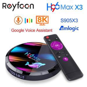안드로이드 9.0 TV 박스 구글 플레이어 유튜브 H96 MAX X3 4GB 128GB 64GB 32GB Amlogic S905X3 5G 와이파