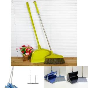 심플 스텐 홈세트비/청소/빗자루/미용실/비자루/마당비/방비/긴/실내/쓰레받기/청소용/빛자루/쓰레받이