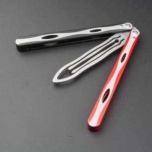 발리송 나이프 카람빗 1663RBK 스퀴디 오르카 정찰 연습용 버터플라이나이프 칼