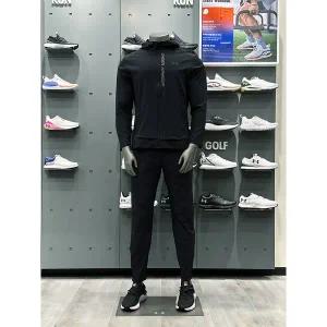 언더아머 남성 트레이닝복세트 UA 아웃런 더 스톰 재킷 바람막이 우븐팬츠 옵션가 67946799 블랙 266404