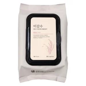 더페이스샵 미감수 브라이트 클렌징티슈 50매 1개