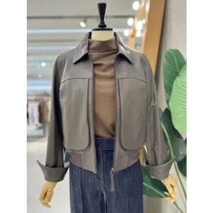 [갤러리아] S/S 천연양가죽집업숏자켓 RSALJKGA70B