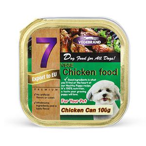 베게 강아지통조림 강아지캔 애견 습식 간식 닭고기 100g