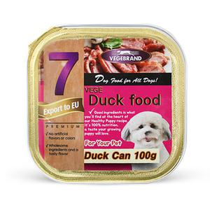 베게 강아지통조림 강아지캔 애견 습식 간식 오리고기 100g