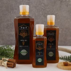 청밀당 튜브형 베트남 야생화 아카시아 리치 롱안 커피 꿀 1kg 선물세트