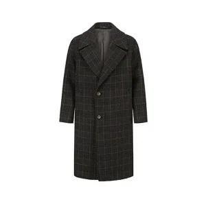 [앤드지][앤드지] 트위드 세미루즈 더블 코트_BZC4CB1102