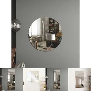 벽에 붙이는 안전 아크릴 거울(50cm) (원형)/부착식거울