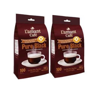 베트남 라만트커피 퓨어 블랙 커피 2g x 100스틱x2개 총200스틱