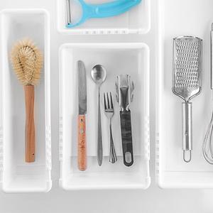 주방 조리도구 서랍 정리 칸막이 수저 조리도구 길이조절 트레이 중