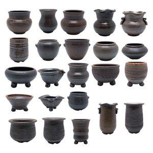 [모두다] 도자기 옹기 토기 국산 여주 야생화 미니화분 다육화분 모음